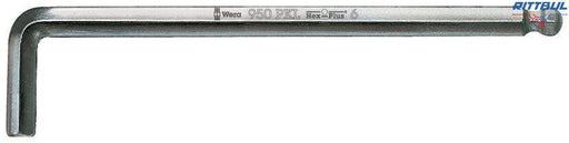 WERA 05022056001 Ключ имбусен шестостен 3.0 мм х 126 мм, хромиран - Rittbul