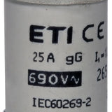 Стопяем предпазител ETI 002651044 CH22 22x58 690V gG 25A