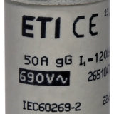 Стопяем предпазител ETI 002651047 CH22 22x58 690V gG 50A