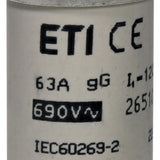 Стопяем предпазител ETI 002651048 CH22 22x58 690V gG 63A