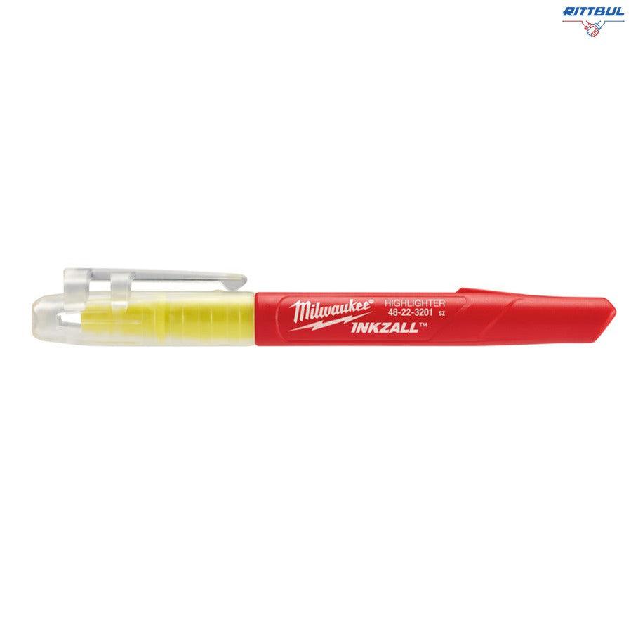 Комплект цветни маркери Milwaukee INKZALL Highlighters Coloured - 5 бр.