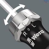 WERA 05073660001 Тресчотна отвертка 1/4“ Kraftform Kompakt с битове (7 части)