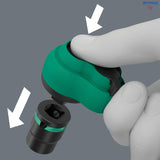 WERA 05005530001 Комплект тресчотка WERA Zyklop Comfort 3/8“ с вложки Impaktor 8 -24 мм (16 части)