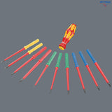 WERA 05006617001 Комплект ръкохватки (2 бр.) KK VDE Big Pack 1 Tool finder с изолирани накрайници