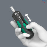 WERA 05075851001 К-кт динам. отвертка 1/4" х 147.5 мм, 2 - 6 Nm с битове (16 части)