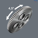 WERA 05005530001 Комплект тресчотка WERA Zyklop Comfort 3/8“ с вложки Impaktor 8 -24 мм (16 части)