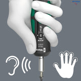 WERA 05075851001 К-кт динам. отвертка 1/4" х 147.5 мм, 2 - 6 Nm с битове (16 части)