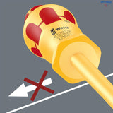 WERA 05051575001 Комплект отвертки Kraftform, изолирани (6 части): 4 прави; PH 1/2