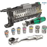 WERA  05056490001 Комплект инструменти с тресчотка Tool-Check PLUS (39 части)