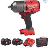 Акумулаторен ударен гайковерт MILWAUKEE M18FHIWF12-502X 4933459696 - 1356 Nm 18V