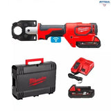 Акумулаторна машина за кримпване Milwaukee M18HCCT-201C 4933451194 - 18V 16–300 mm