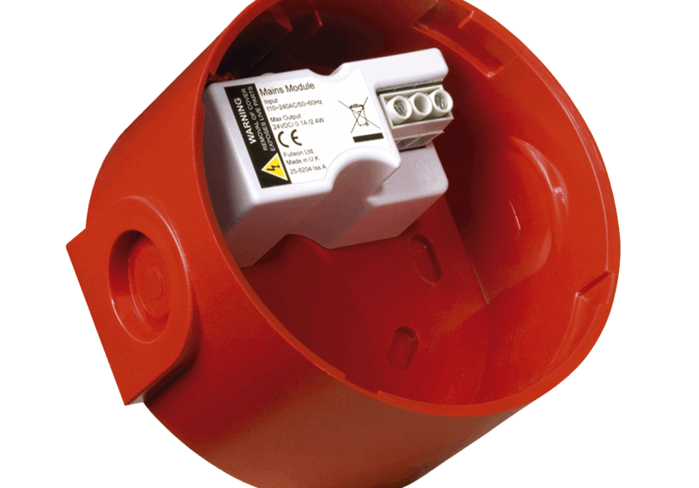 COMPRO BASE P DR Основа със захранване 220 V за ROLP; Solex, Solista, Flashni, ROLP Solista, дълбока база IP65, червена, / BASE P DR/ 7212028000