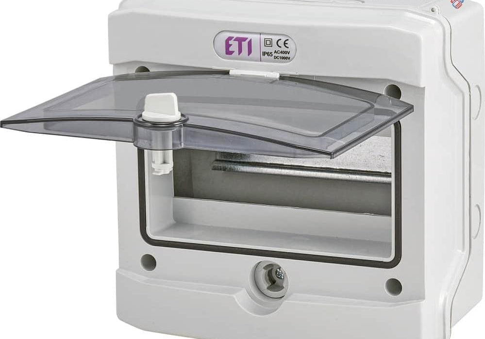 ETI 001101061 Влагозащитено табло за открит монтаж 8 модула, IP65 - Rittbul