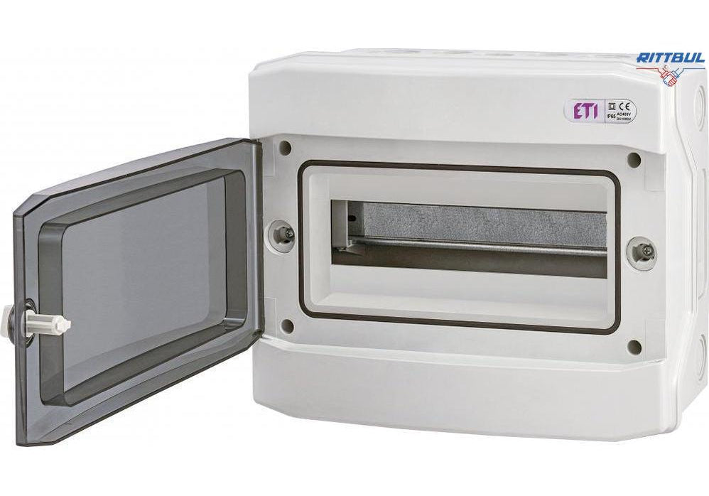ETI 001101062 Влагозащитено табло за открит монтаж 12 модула, IP65 - Rittbul
