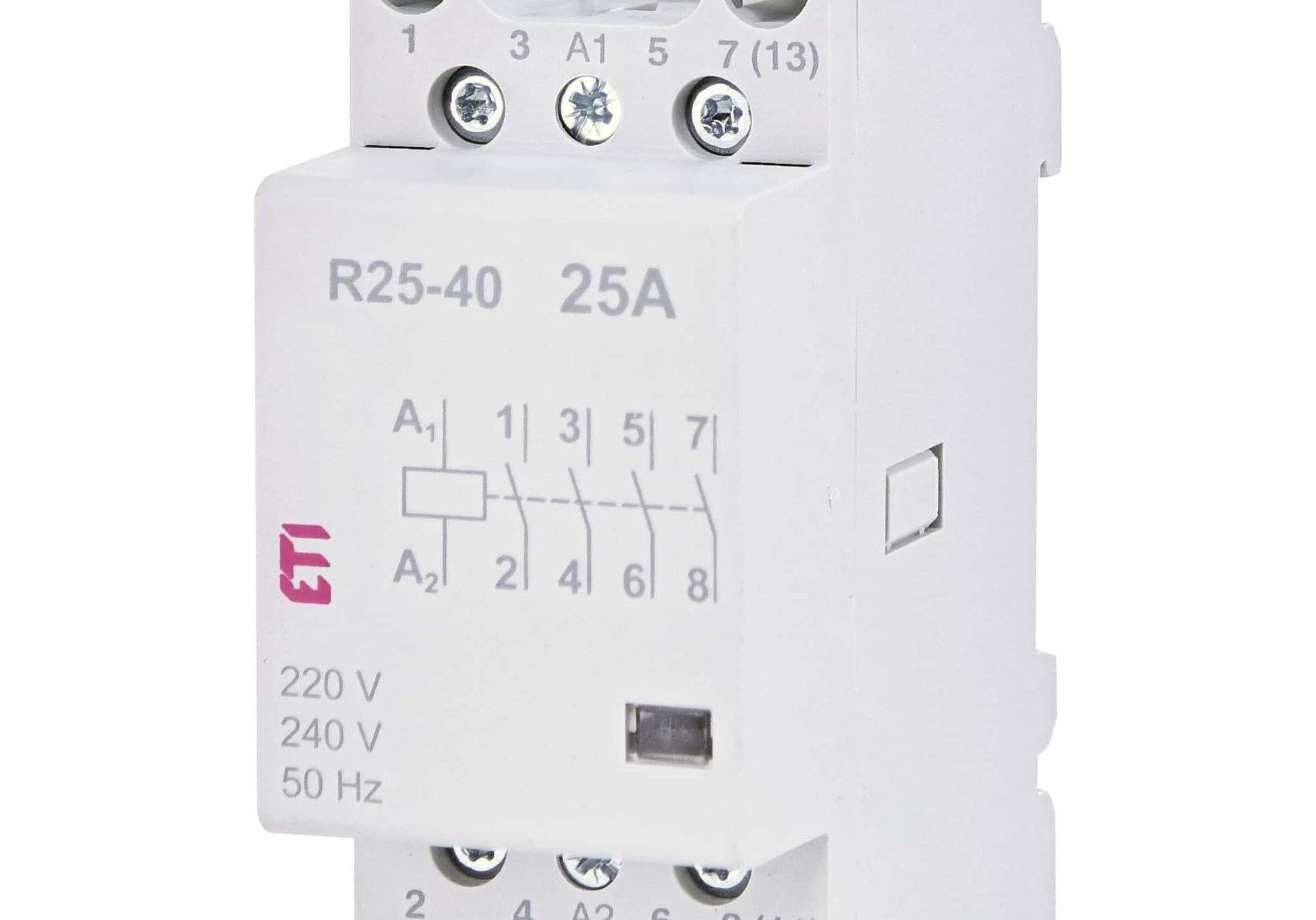 ETI 002462310 Модулен контактор 25A, 4NO 230 V AC - Rittbul