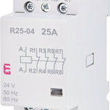 ETI 002462351 Модулен контактор 4P 2модула 25А 4NC 24 V AC