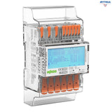 Електромер WAGO 879-3000 за директно свързване; 65A; 3x230/400V; 50Hz; Modbus® и M-Bus; 2 x S0 interface; 4PU