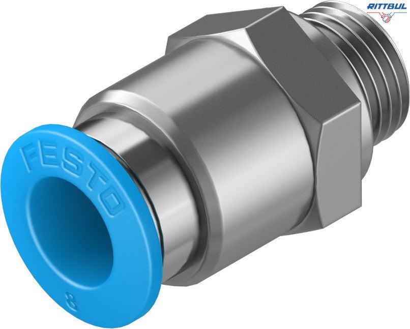 FESTO 186098 Съединител QS-G1/8-8