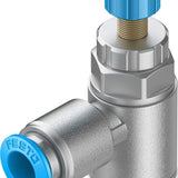 FESTO 534338 Дросел-обратен клапан GRLA-1/4-QS-6-RS-D
