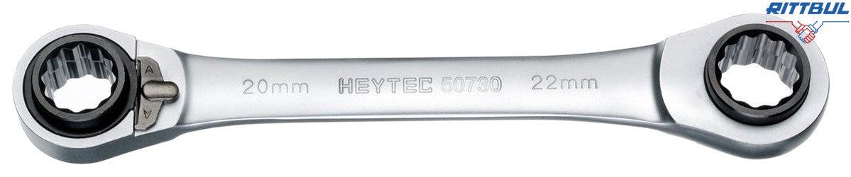 HEYTEC 50730081383 Ключ с тресчотка 8/10+ 12/13 мм