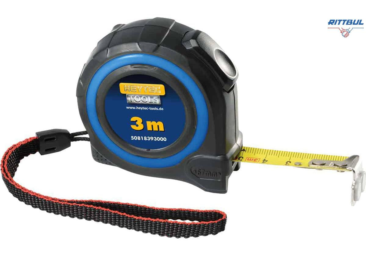 HEYTEC 50818393000 Ролетка HEYTEC 3 м. - Rittbul
