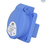 Индустриален контакт шуко за вграждане ETI 004482124 EE 16 S 16A 230V IP54