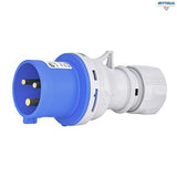 Индустриален щепсел подвижен ETI 004482019 EV 3232 32A 230V 2P+PE IP44