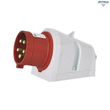 Индустриален щепсел за стена ETI 004482063 EP 3253 32A 400V 3+N+PE IP44