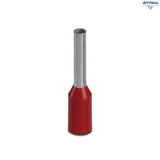 Изолиран кабелен накрайник DRUSEIDT 1 мм2 L=10 мм (100 броя), червени