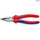 KNIPEX 08 22 185 Комбинирани клещи 185 мм, 2-К ръкохватка