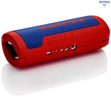 KNIPEX 90 22 02 SB Резач за гуфрирани тръби и сваляне на изолация TwistCut - Rittbul