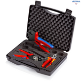 KNIPEX 97 91 03 Комплект инструменти за соларни кабели 4.0-10.0 мм2