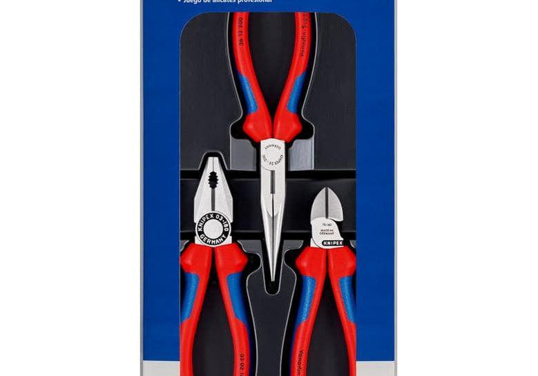 KNIPEX 00 20 11 Комплект клещи KNIPEX "Assembly set" (3 части) - Rittbul