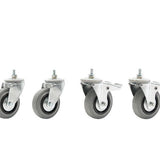 Комплект колелца Roll..Profi Castors A90301 - 4 броя, 2 заключващи, 2 незаключващи