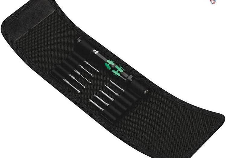 WERA 05135938001 Комплект ръкохватка KK Micro11 с битове (11 части) - Rittbul