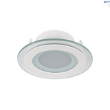 LED панел за вграждане ЕLMARK 99LED639 6W 3000K ф100mm стъкло