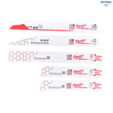 MILWAUKEE 49222205 Комплект  ножове за саблен трион Milwaukee (5 части)