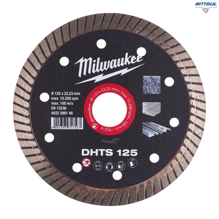 MILWAUKEE 4932399146 Диамантен диск Milwaukee DHTS 125 мм