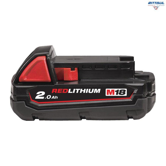 MILWAUKEE 4932430062 Акумулаторна батерия M18B2 LI-ION BATTERY PACK 2.0AH XXX