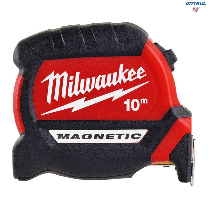 MILWAUKEE 4932464601 Ролетка магнитна Milwaukee 10 м. х 27 мм., противоударна