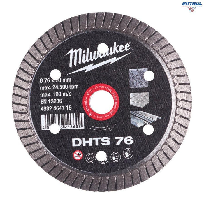 MILWAUKEE 4932464715 Диамантен диск Milwaukee DHTS 76 мм