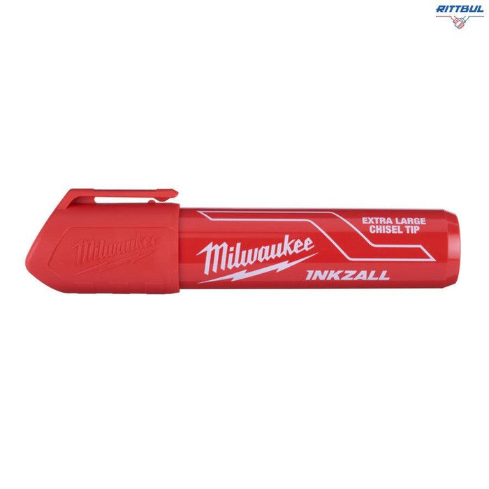 MILWAUKEE 4932471560 Маркер червен INKZALL RED XL CHISEL TIP