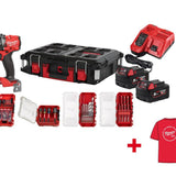 MILWAUKEE 4933498240 Акумулаторен ударен винтоверт к-кт M18FPD3100P-502P FUEL COMBO KIT IN2