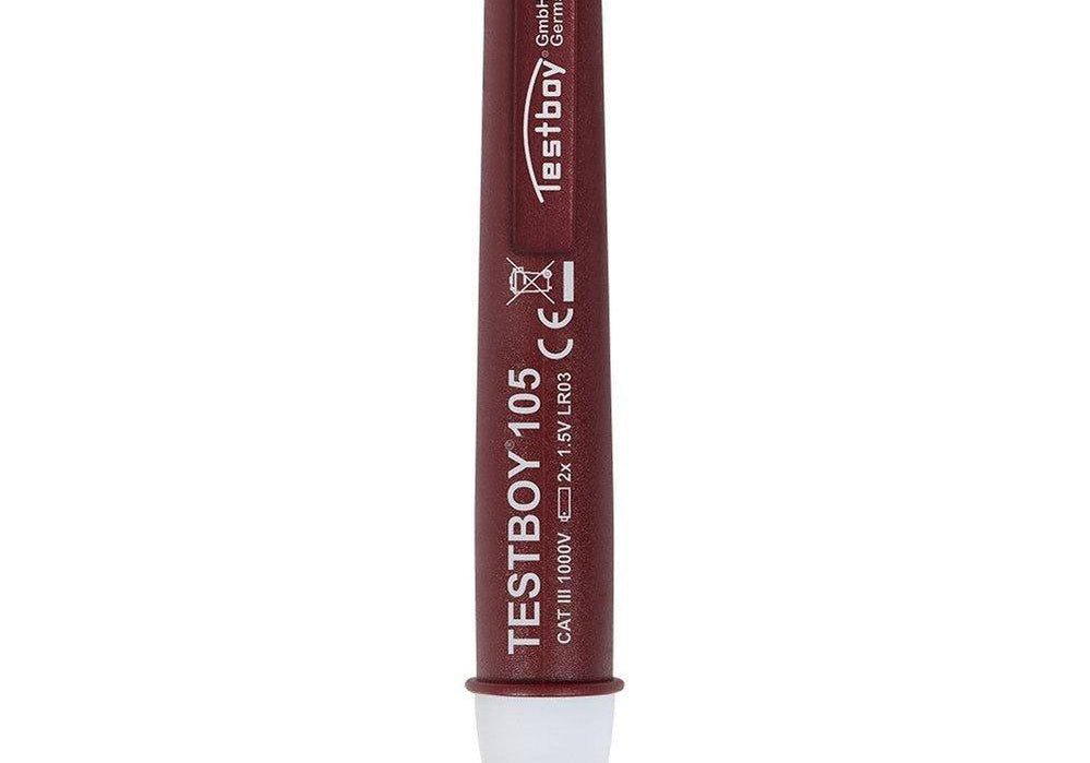 Testboy 105 Тестер на напрежение 12-1000 V, свет.+звук+вибр. - Rittbul