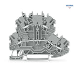 WAGO 2000-2201 Двуетажна редова клема TOPJOB`S 1мм2, L/L - Rittbul