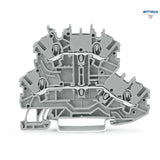 WAGO 2000-2201 Двуетажна редова клема TOPJOB`S 1мм2, L/L - Rittbul