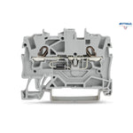 WAGO 2001-1211/1000-410 2-проводникова клема с диод 1N4007; анод, лява страна - Rittbul