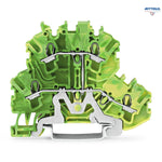 WAGO 2002-2207 Двуетажна клема TOPJOB`S 2.5мм2 РЕ - Rittbul