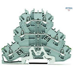 WAGO 2002-3227 Триетажна клема TOPJOB`S 2.5мм2 PE/L/L - Rittbul