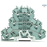 WAGO 2002-3227 Триетажна клема TOPJOB`S 2.5мм2 PE/L/L - Rittbul